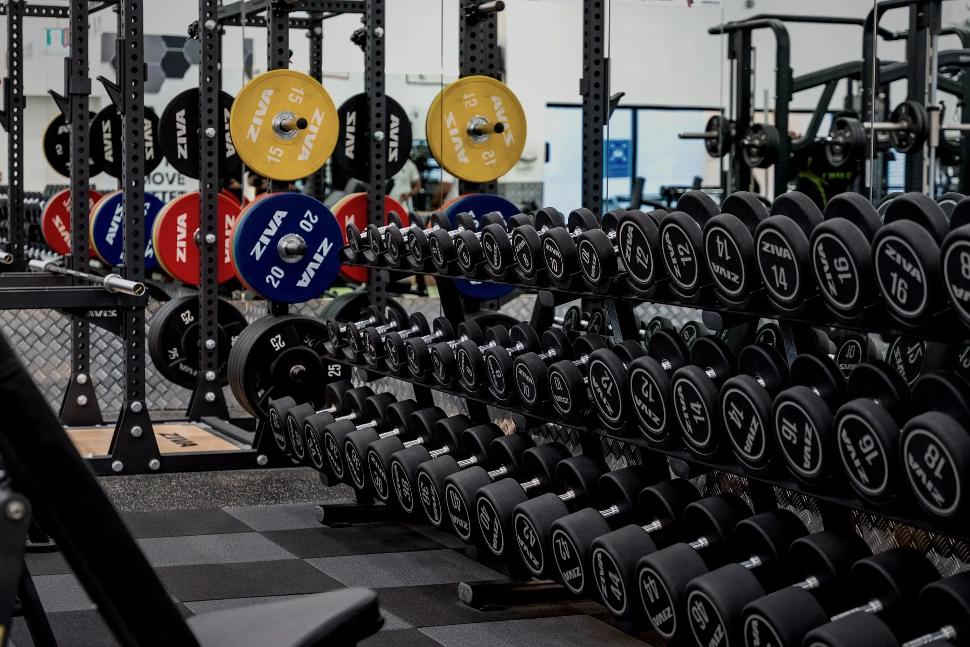 Fitness District main gym floor